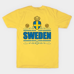 Sweden Football Gifts | Swedish Soccer T-Shirt